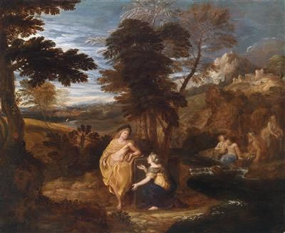 Landscape with Apollo and the Cumaean Sibyl