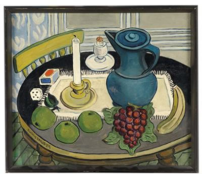 Still Life with Blue Pot