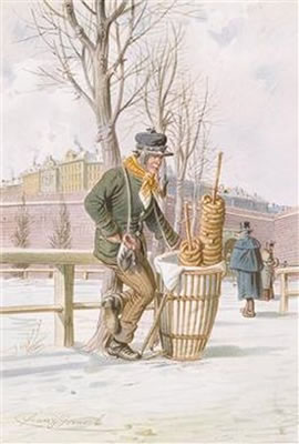 Der Pretzenbäck am Stubenthor-Glacis 1846
