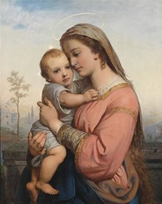 Sample artwork by Franz Russ I (1817 - 1892), known for painting - View similar artists and auction records