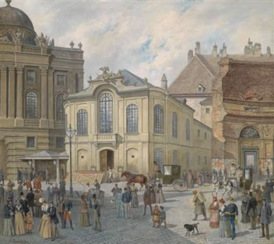 Sample artwork by August Gerasch (1822 - 1908), known for painting - View similar artists and auction records