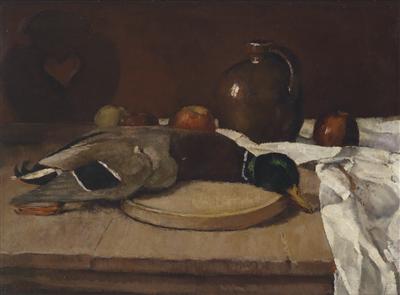 Sample artwork by Robert Erbe (1844 - 1903), known for barnyard scene painting - View similar artists and auction records