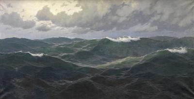 Sample artwork by Max Jensen (Born 1860), known for marine painting - View similar artists and auction records