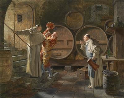After a Heavy Session by Eduard von Grützner - Auction record, sale price, and art valuation. Compare with similar artists and explore comparable artworks.