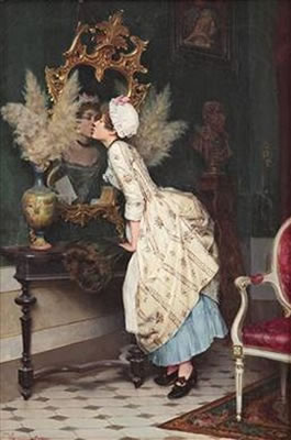 A Kiss for the Reflection