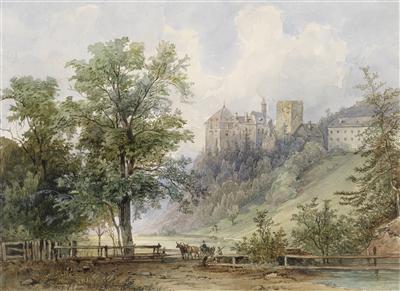 Ansicht von Schloß Stixenstein bei Ternitz by Ludwig Czerny - Auction record, sale price, and art valuation. Compare with similar artists and explore comparable artworks.