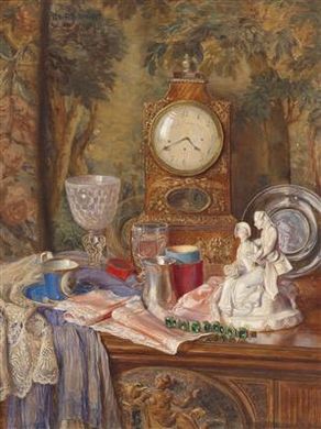 Still Life with Decorative Elements