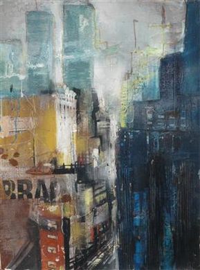 New York with the Twin Towers in the background by Bernhard Vogel - Auction record, sale price, and art valuation. Compare with similar artists and explore comparable artworks.