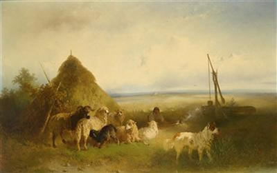 Shepherdess in the Puszta by Carl Pischinger - Auction record, sale price, and art valuation. Compare with similar artists and explore comparable artworks.