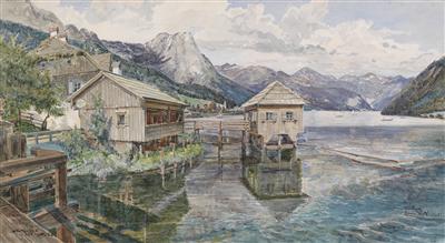 „Grundlsee, Seeklause" by Erwin Pendl - Auction record, sale price, and art valuation. Compare with similar artists and explore comparable artworks.