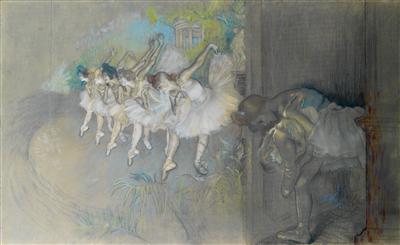 Dancers at a ballet performance