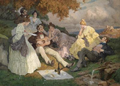 Happy Group Singing