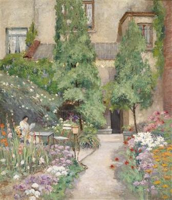 "In the Artist's Garden"