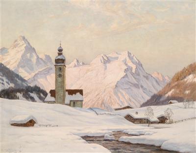 "Winter Evening in Lech/Vorarlberg, Austria"