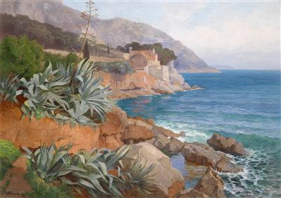 Sample artwork by Georg Holub (1861 - 1919), known for landscape paintings - View similar artists and auction records