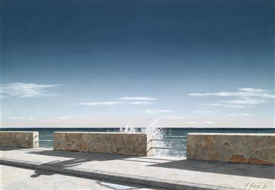 Sample artwork by Gerhard Gepp (Born 1940), known for painting and sculpture - View similar artists and auction records