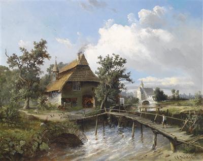 Blacksmith's Forge by the Stream