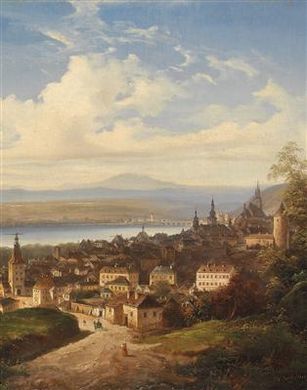 View of Krems on the Danube