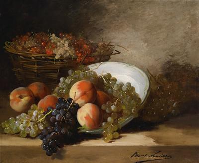 Still Life with Grapes and Peaches