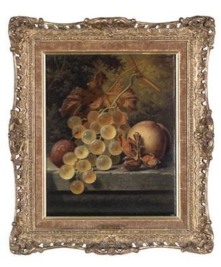 A Pair of Still Lifes with Fruit (2)