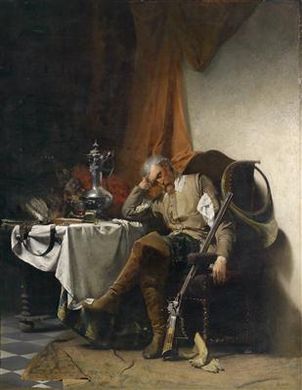 Sample artwork by Max Todt (1847 - 1890), known for painting - View similar artists and auction records