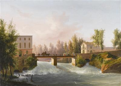 Bridge over the Sarno River in the Province of Salerno