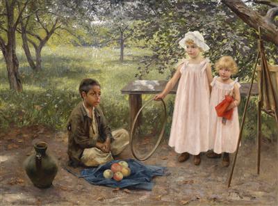 The Young Painter's Model by Imre Revesz - Auction record, sale price, and art valuation. Compare with similar artists and explore comparable artworks.