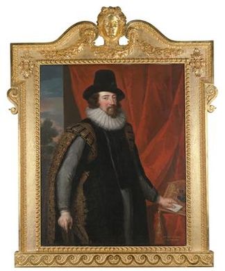Posthumous portrait of Sir Francis Bacon (1561-1626)