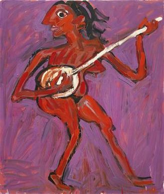 Ägyptische Gitarre