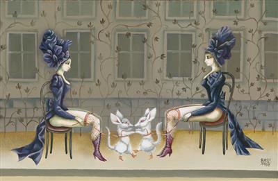 Sample artwork by Gundi Groh (Born 1940), known for paintings - View similar artists and auction records