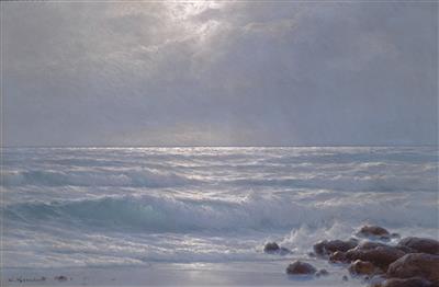 Breaking Waves by Carl Kenzler - Auction record, sale price, and art valuation. Compare with similar artists and explore comparable artworks.