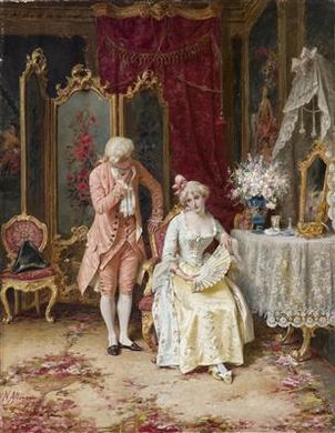 The Admirer by Natale Attanasio - Auction record, sale price, and art valuation. Compare with similar artists and explore comparable artworks.