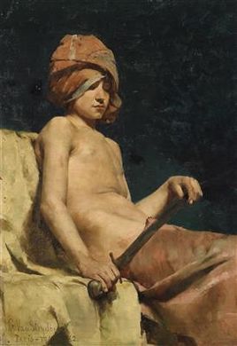 Sample artwork by Guillaume Van Strydonck (1861 - 1937), known for painting - View similar artists and auction records