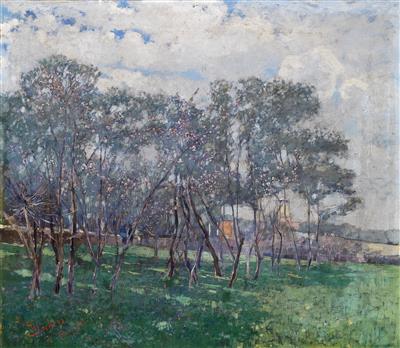 Spring by Giuseppe Sacheri - Auction record, sale price, and art valuation. Compare with similar artists and explore comparable artworks.
