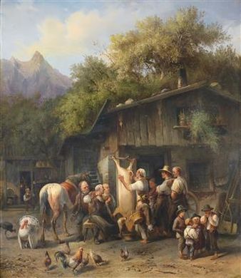 Slaughtering a Pig