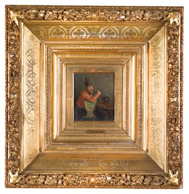 The Pipe Smoker by Peter Kramer I - Auction record, sale price, and art valuation. Compare with similar artists and explore comparable artworks.