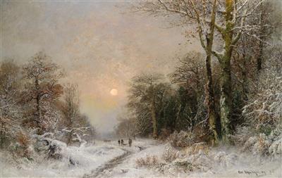 Hunters Returning Home on a Moonlit Winter's Night