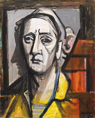 Portrait of Achille Funi: Self-portrait