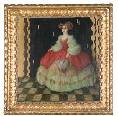Lady with Fan