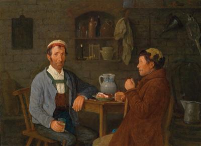 Two Winemakers Drinking