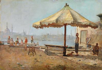 Along the Golden Horn, Constantinople