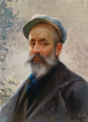 Portrait of Fausto Zonaro: Self-portrait