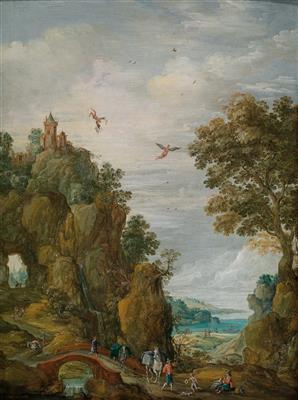 Sample artwork by Tobias Verhaecht (1561 - 1631), known for landscape painting - View similar artists and auction records