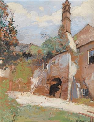 Houses in Wachau valley, 2 sheets