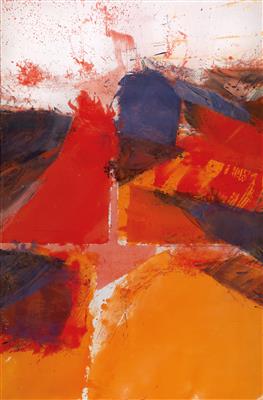 "Landschaftsebene mit Blau", 1985/86