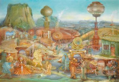 Sample artwork by Bernhard Eder (Born 1942), known for painting - View similar artists and auction records