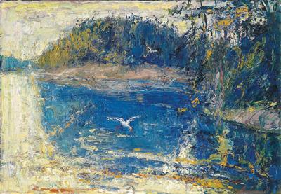 "Die Insel" ("The island") (a lake in the woods of the Waldviertel)