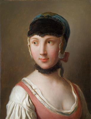 Portrait of a Young Woman in a cap
