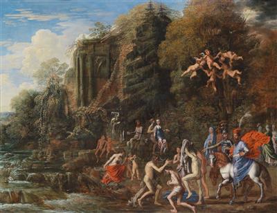 The Baptism of Christ in the River Jordan