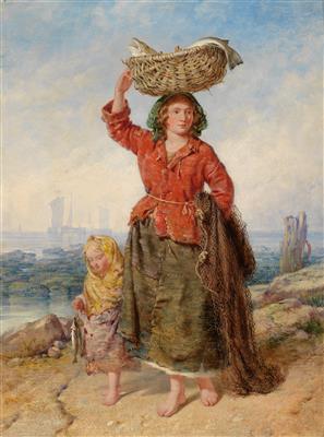 Fisherwoman Returning Home